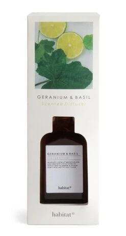 Habitat 150ml Scented Diffuser - Geranium & Basil -Home Furnishings Store 7160149 R Z003A