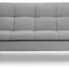 Habitat Nolan Fabric Clic Clac Sofa Bed - Light Grey -Home Furnishings Store 7233227 R Z001A