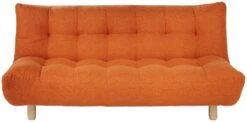 Habitat Kota 3 Seater Fabric Clic Clac Sofa Bed - Orange -Home Furnishings Store 7234192 R Z002A