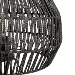 Habitat Global Rope Tripod Floor Lamp - Black -Home Furnishings Store 7485068 R Z003A