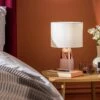 Habitat Duno Touch Table Lamp - Copper & Pink -Home Furnishings Store 7644191 R Z001A