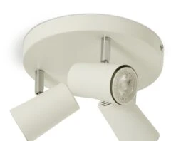Habitat 3 Light Spotlight Plate - Matt White -Home Furnishings Store 7653326 R Z004A