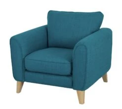 Habitat Cooper Fabric Armchair - Teal -Home Furnishings Store 7830974 R Z002A