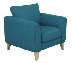 Habitat Cooper Fabric Armchair - Teal -Home Furnishings Store 7830974 R Z004A