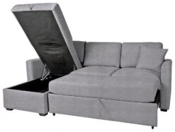 Habitat Reagan Left Corner Storage Sofa Bed - Grey -Home Furnishings Store 7842766 R Z005A