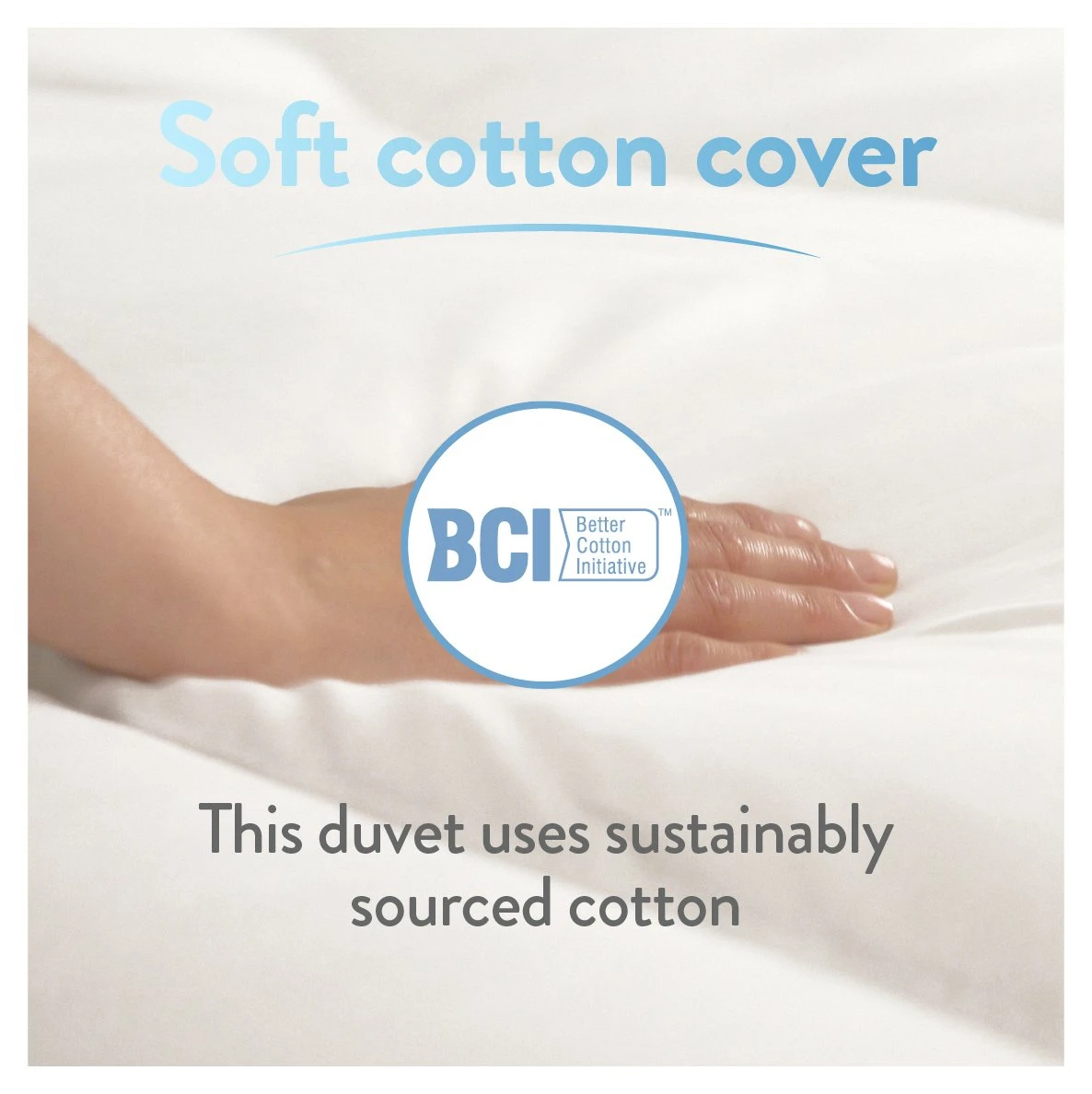 Slumberdown Cotton Comfort 10.5 Tog Duvet - Single 6 Slumberdown Cotton Comfort 10.5 Tog Duvet - Single - Image 4