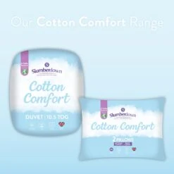 Slumberdown Cotton Comfort 10.5 Tog Duvet - Single 23 Slumberdown Cotton Comfort 10.5 Tog Duvet - Single -Home Furnishings Store 7878125 R Z011A