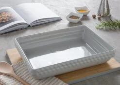 Habitat Ceramic Rectangular Stacking Roaster - Large -Home Furnishings Store 7881954 R Z001C