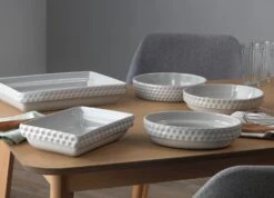 Habitat Ceramic Rectangular Stacking Roaster - Large -Home Furnishings Store 7881954 R Z004C