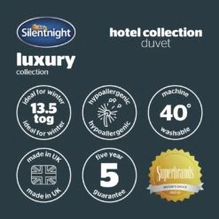 Silentnight Hotel Collection 13.5 Tog Duvet - Single -Home Furnishings Store 7928680 R Z009A