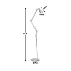 Habitat Swing Arm Floor Lamp - Matt Black 17 Habitat Swing Arm Floor Lamp - Matt Black -Home Furnishings Store 7929184 R Z001E