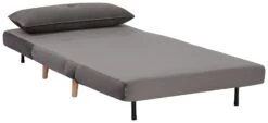 Habitat Roma Small Double Velvet Chair Bed - Charcoal 14 Habitat Roma Small Double Velvet Chair Bed - Charcoal -Home Furnishings Store 7995541 R Z002A