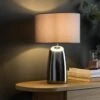 Habitat Largo Touch Table Lamp - Grey & Chrome 2 Habitat Largo Touch Table Lamp - Grey & Chrome -Home Furnishings Store 8031741 R Z001A
