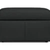 Habitat Gabe Leather Storage Footstool - Black -Home Furnishings Store 8062284 R Z001A