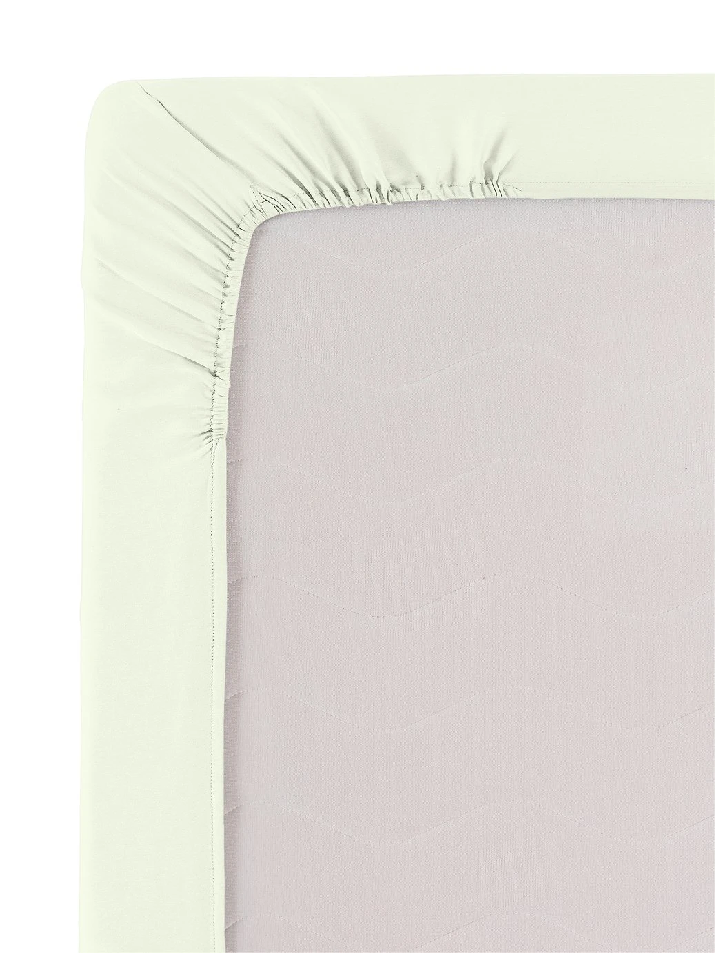 Habitat Pure Cotton 200TC Cream Deep Fitted Sheet - Single 4 Habitat Pure Cotton 200TC Cream Deep Fitted Sheet - Single - Image 2