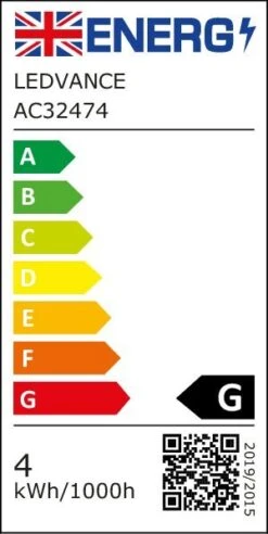 Osram 12W ES LED G200 Vintage Smoke Light Bulb -Home Furnishings Store 8092151 R A001