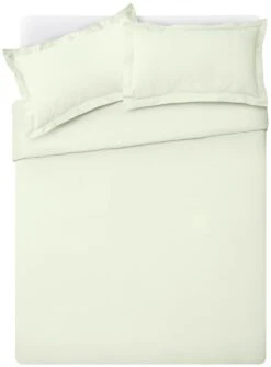 Habitat Egyptian Cotton 400TC Plain Cream Bedding Set-Double 8 Habitat Egyptian Cotton 400TC Plain Cream Bedding Set-Double -Home Furnishings Store 8163365 R Z002A
