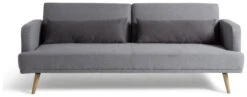 Habitat Andy 3 Seater Fabric Clic Clac Sofa Bed - Grey