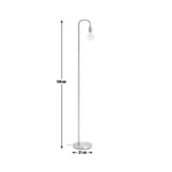 Habitat Rayner Floor Lamp - Brass -Home Furnishings Store 8172648 R Z001E