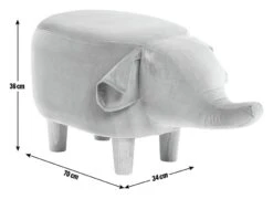 Habitat Elton The Elephant Kids Stool -Home Furnishings Store 8253598 R Z003A
