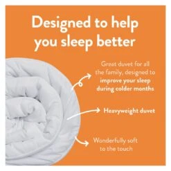 Slumberdown Extra Warm 15 Tog Duvet - Single -Home Furnishings Store 8268260 R Z003A