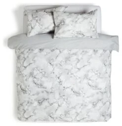 Habitat Marble White & Black Bedding Set - Single -Home Furnishings Store 8343271 R Z002A