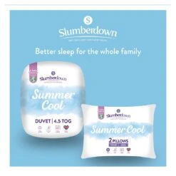 Slumberdown Summer Cool 4.5 Tog Duvet - Single 20 Slumberdown Summer Cool 4.5 Tog Duvet - Single -Home Furnishings Store 8356756 R Z009A