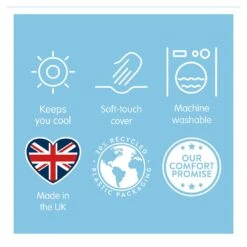 Slumberdown Summer Cool 4.5 Tog Duvet - Single 21 Slumberdown Summer Cool 4.5 Tog Duvet - Single -Home Furnishings Store 8356756 R Z010A