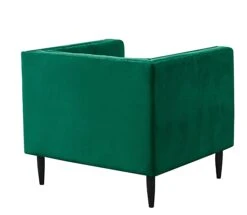Habitat Vanessa Velvet Armchair - Green 11 Habitat Vanessa Velvet Armchair - Green -Home Furnishings Store 8382847 R Z005A