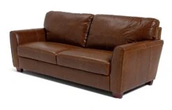 Habitat Milford Leather 4 Seater Sofa - Tan -Home Furnishings Store 8591250 R Z002A