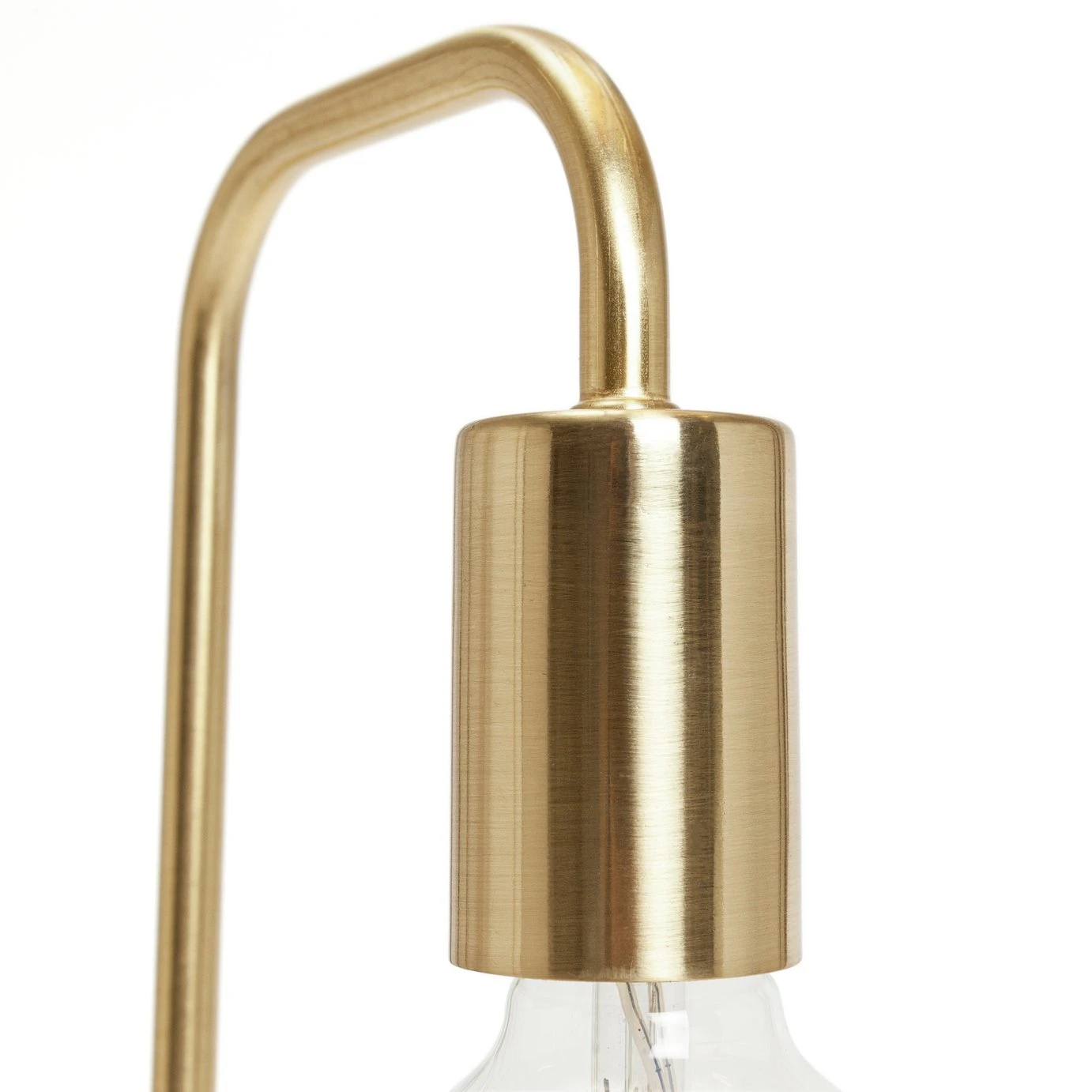 Habitat Rayner Steel LED Table Lamp - Brass 5 Habitat Rayner Steel LED Table Lamp - Brass - Image 3