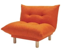 Habitat Kota Fabric Armchair - Orange -Home Furnishings Store 8656748 R Z002A