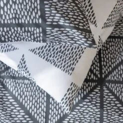 Habitat Stockholm Diamond Dash Grey Bedding Set - Single -Home Furnishings Store 8671022 R Z003A