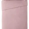 Habitat Cotton Rich Plain Blush Pink Bedding Set - Single 2 Habitat Cotton Rich Plain Blush Pink Bedding Set - Single -Home Furnishings Store 8672784 R Z001A
