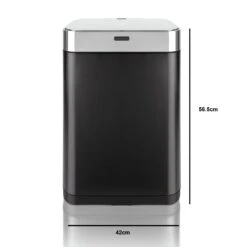 Tower 60 Litre Recycling Sensor Bin - Black 17 Tower 60 Litre Recycling Sensor Bin - Black -Home Furnishings Store 8719898 R Z020A