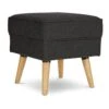 Habitat Callie Fabric Footstool - Charcoal -Home Furnishings Store 8729723 R Z001A