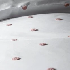 Habitat Tufted Spot Blush Pink Bedding Set - Single 12 Habitat Tufted Spot Blush Pink Bedding Set - Single -Home Furnishings Store 8741897 R Z004A