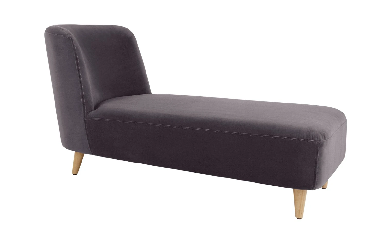 Habitat Daisy Velvet Corner Chaise Sofa - Grey 3 Habitat Daisy Velvet Corner Chaise Sofa - Grey