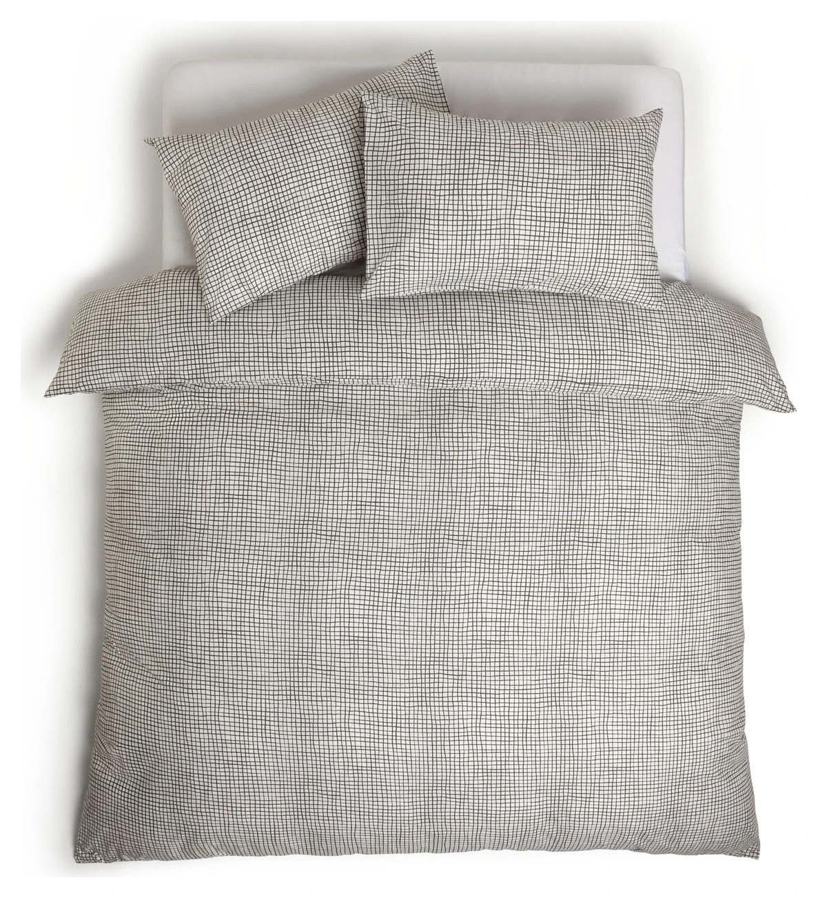 Habitat Cotton Willow Black & White Bedding Set - Double 5 Habitat Cotton Willow Black & White Bedding Set - Double - Image 3