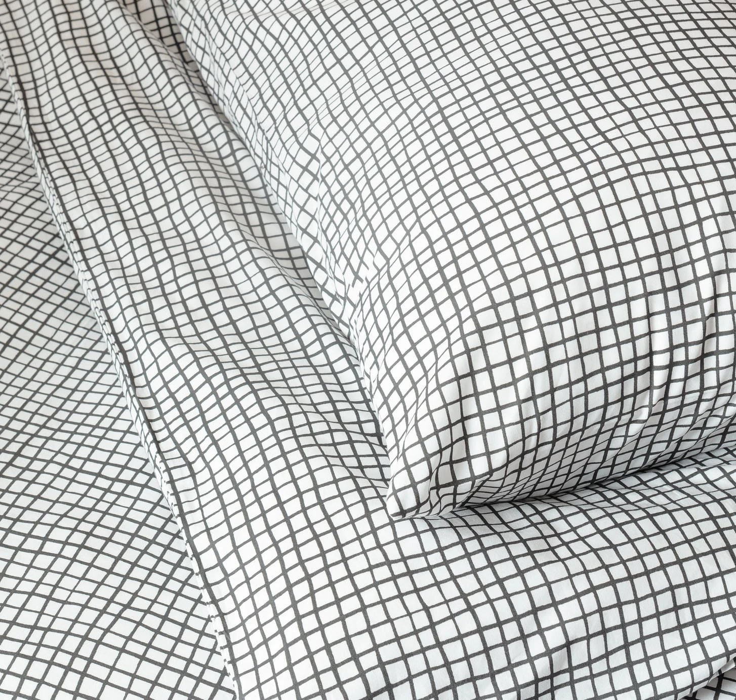 Habitat Cotton Willow Black & White Bedding Set - Double 6 Habitat Cotton Willow Black & White Bedding Set - Double - Image 4