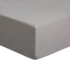 Habitat Cotton Brushed Grey Fitted Sheet - Toddler -Home Furnishings Store 8797937 R Z001A