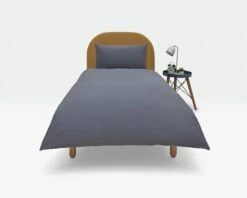 Habitat Cotton Rich Plain Charcoal Bedding Set - Single 9 Habitat Cotton Rich Plain Charcoal Bedding Set - Single -Home Furnishings Store 8834182 R Z002C