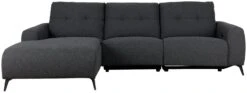 Habitat Ghost Left Hand Power Recliner Corner Sofa -Charcoal -Home Furnishings Store 8865663 R Z003A