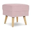Habitat Callie Fabric Footstool - Blush Pink -Home Furnishings Store 8865773 R Z001A