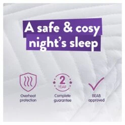 Slumberdown Warm And Cosy Electric Underblanket - Single 23 Slumberdown Warm And Cosy Electric Underblanket - Single -Home Furnishings Store 8888602 R Z010A