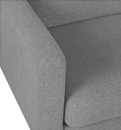 Habitat Remi Fabric Armchair In A Box - Light Grey -Home Furnishings Store 8896395 R Z006A
