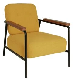 Habitat Cooper Fabric Armchair - Yellow -Home Furnishings Store 8899244 R Z008A
