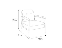 Habitat Cooper Fabric Armchair - Yellow -Home Furnishings Store 8899244 R Z020A