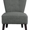Habitat Delilah Fabric Cocktail Chair - Charcoal 2 Habitat Delilah Fabric Cocktail Chair - Charcoal -Home Furnishings Store 8937773 R Z001A