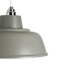 Habitat Core Metal Pendant Shade - Flint Grey 9 Habitat Core Metal Pendant Shade - Flint Grey -Home Furnishings Store 8938909 R Z003A